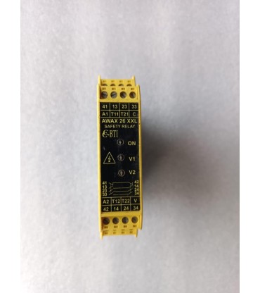 AWAX 26 XXL SAFETY RELAY  BTI MAKE AWAX 26XXL VOLTAGE 24V AC/DC