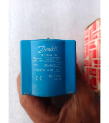 DANFOSS 018Z6193 SOLENOID VALVE COIL 220/230V PART NUM 018Z6193 BE230CZ6032