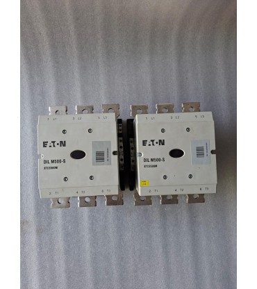 EATON/ MOLLER  DILM500-S XTCS500M CONTACTOR POWER CONTACTOR 500 EATON 220V AC