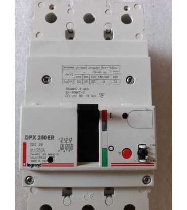 LEGRAND DPX250ER 250AMP MCCB