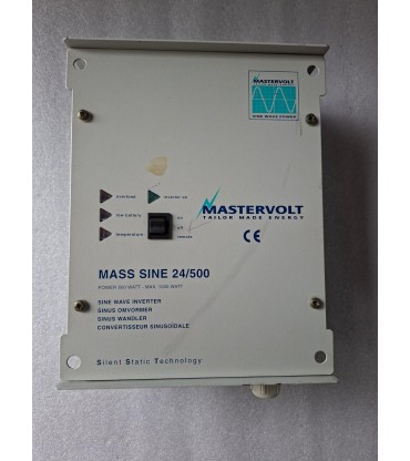 MASTERVOLT MASS 24/500 SINE WAVE INVERTER 026020500  MASS SINE 24/500 INVERTER
