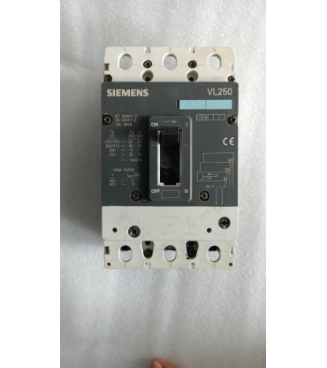 Siemens MCCB VL250, 200 Amp