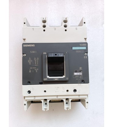 SIEMENS VL630 500A MCCB