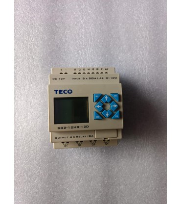 TECO CONTROLLER SG2-12HR-D PROGRAMMABLE LOGIC RELAY