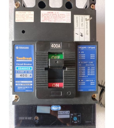 TERASAKI TEAMBREAK XS400CS 400AMP MCCB